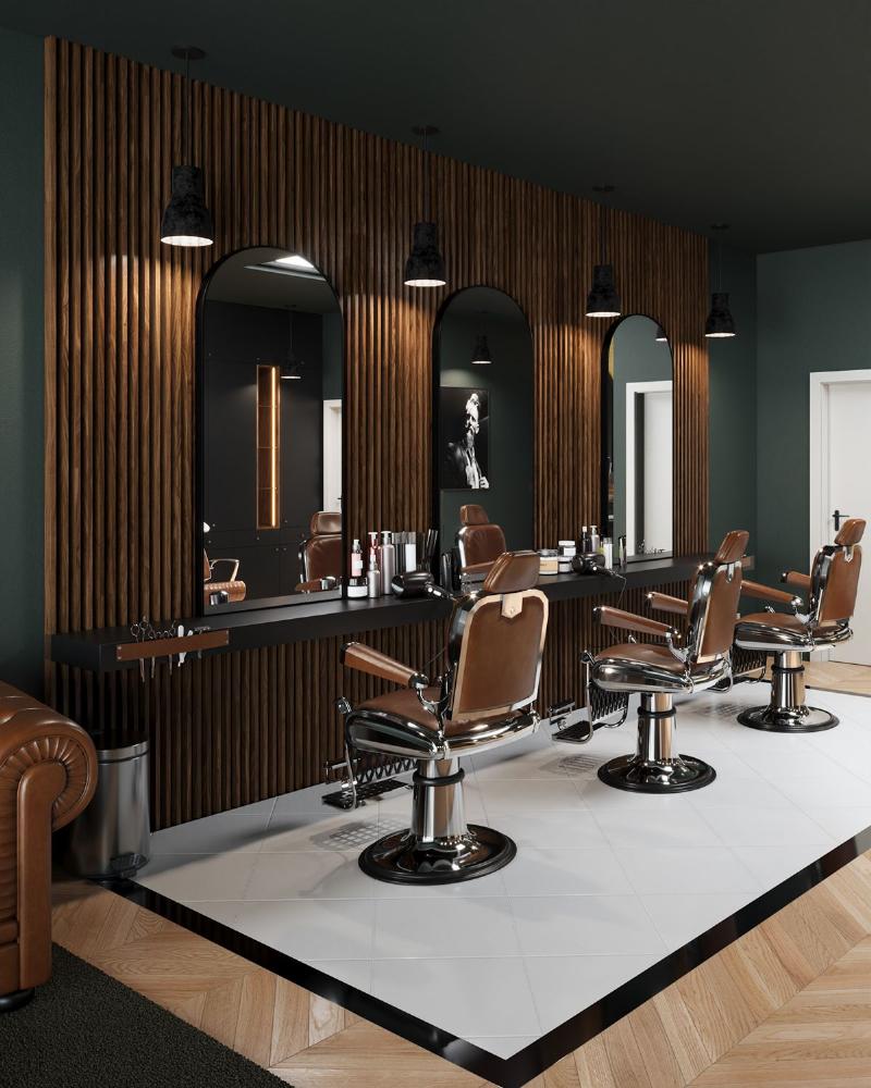 Suasana AL Barbershop